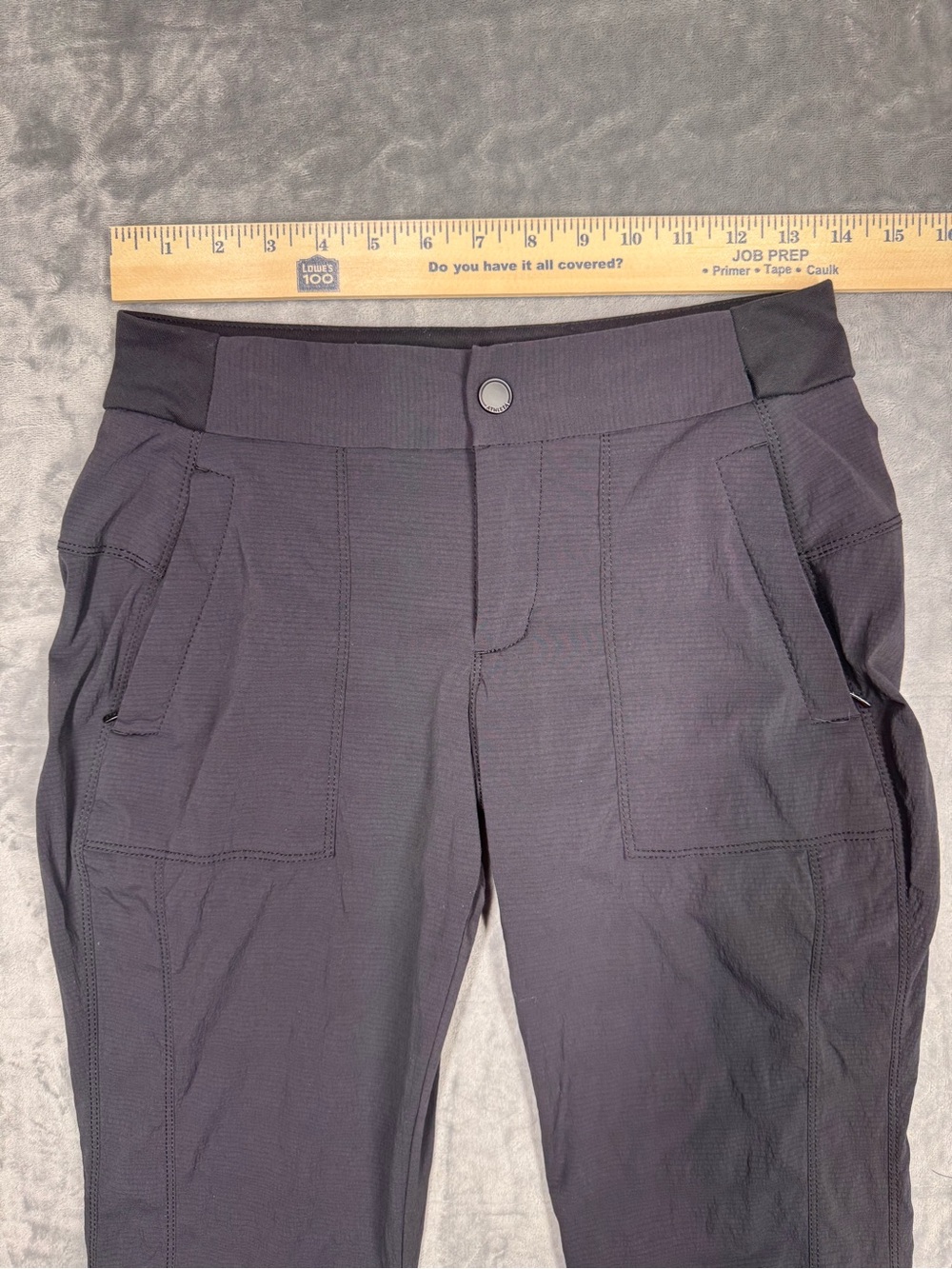 Athleta Black Women's Jogger Capris with Cargo Pockets - Picture 9 of 12
